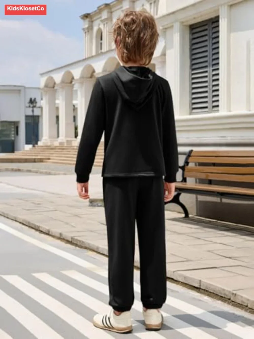 Boys 2 Piece Hoodie & Jogger Set Sweatsuit Track Pants Lounge Wear
